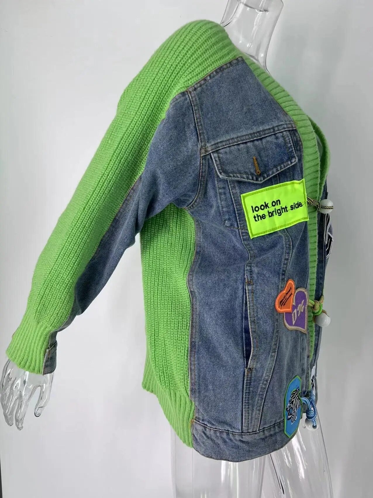 Denim cardigan