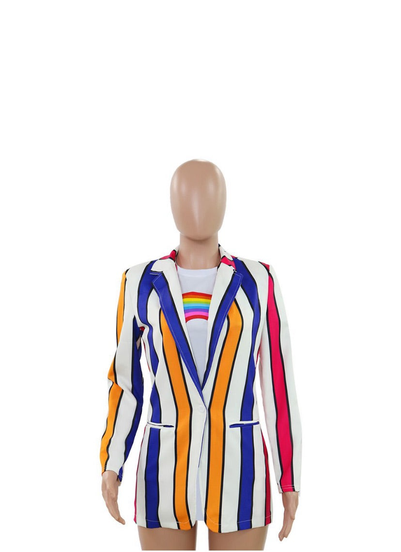 Color stripe blazeđź’•
