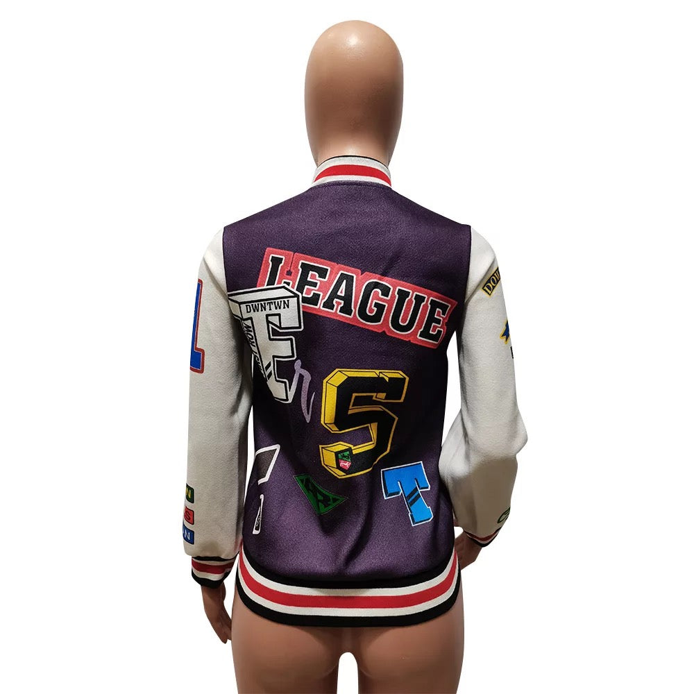 Baseball bomber jacket π