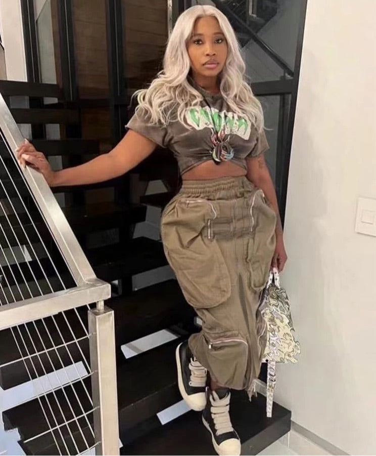Cargo skirt💚