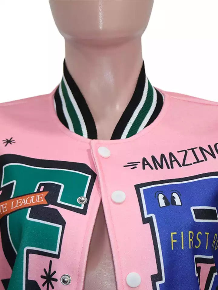 Baseball bomber jacket π