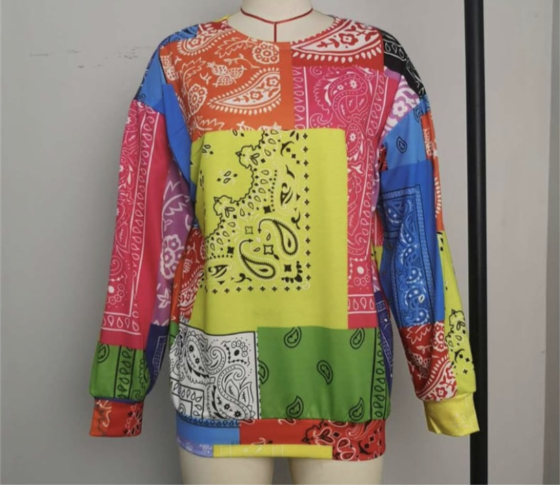 Bandanna sweatshirt ❤️