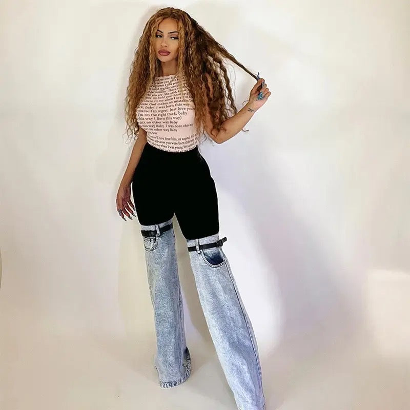 Patchwork denims💕